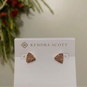 Kendra Scott Perry Stud Earrings, Rose Gold